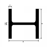 Mark Metals: Carbon Steel WF Beam